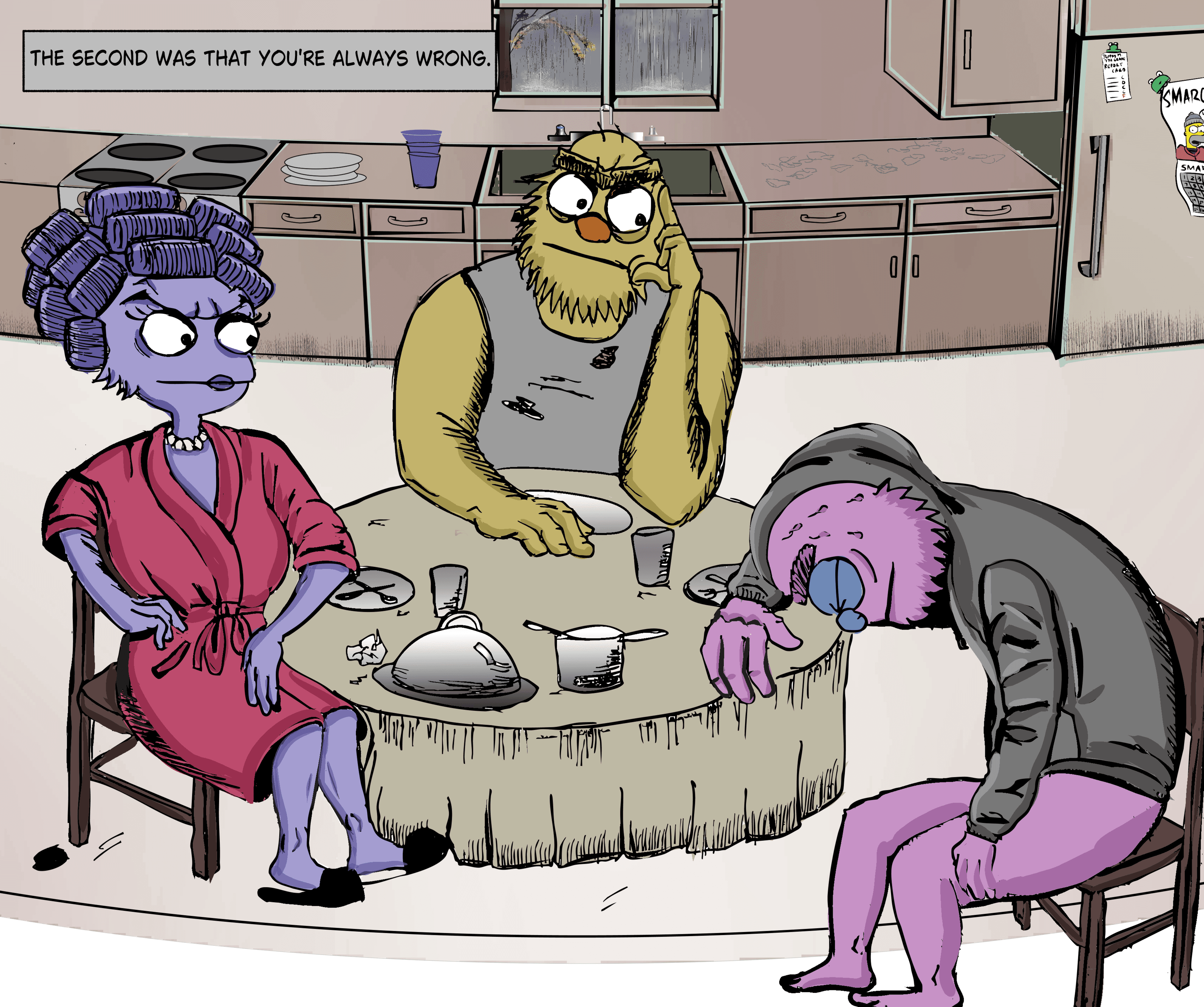 Family Dinner - Panel 2