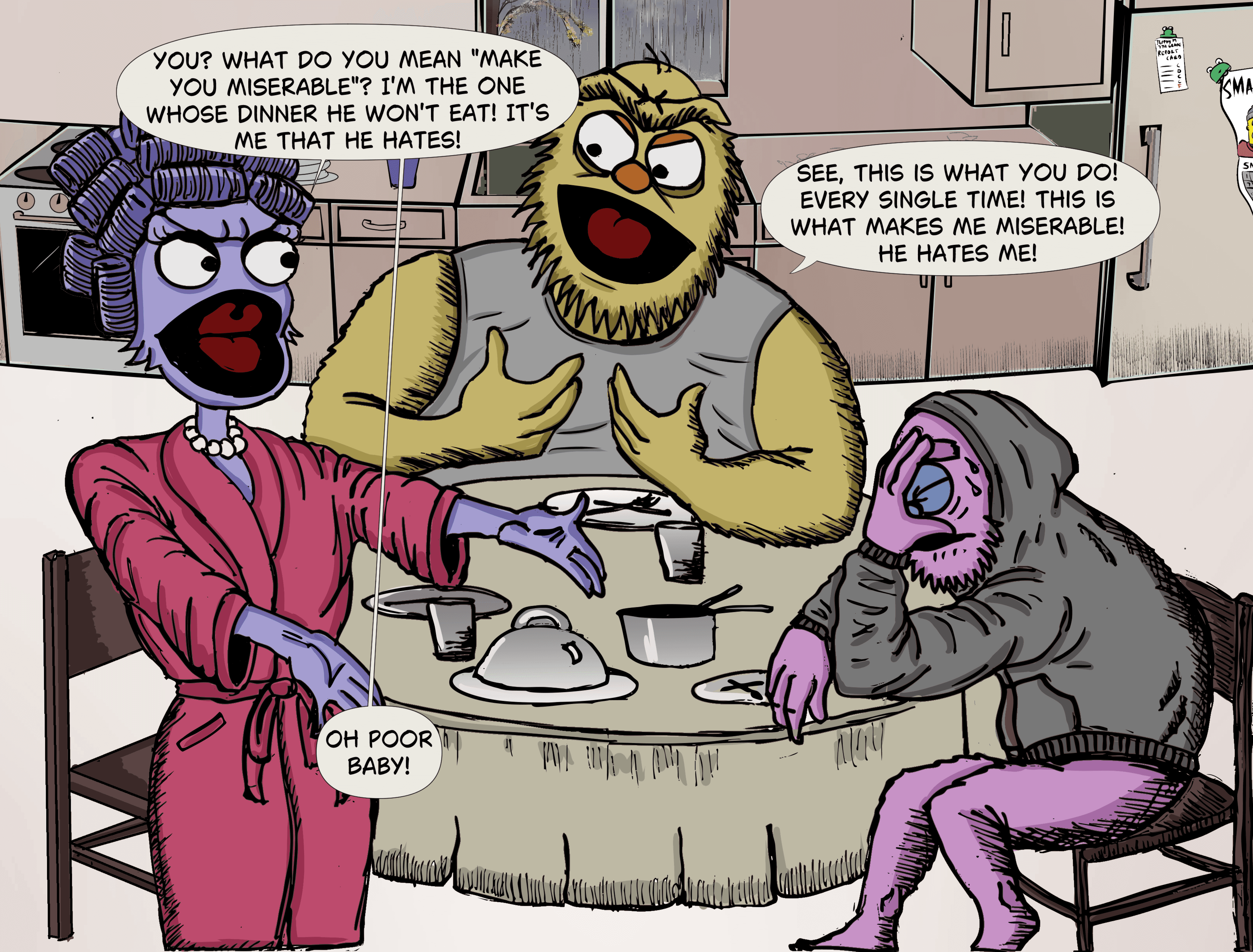 Family Dinner - Panel 4