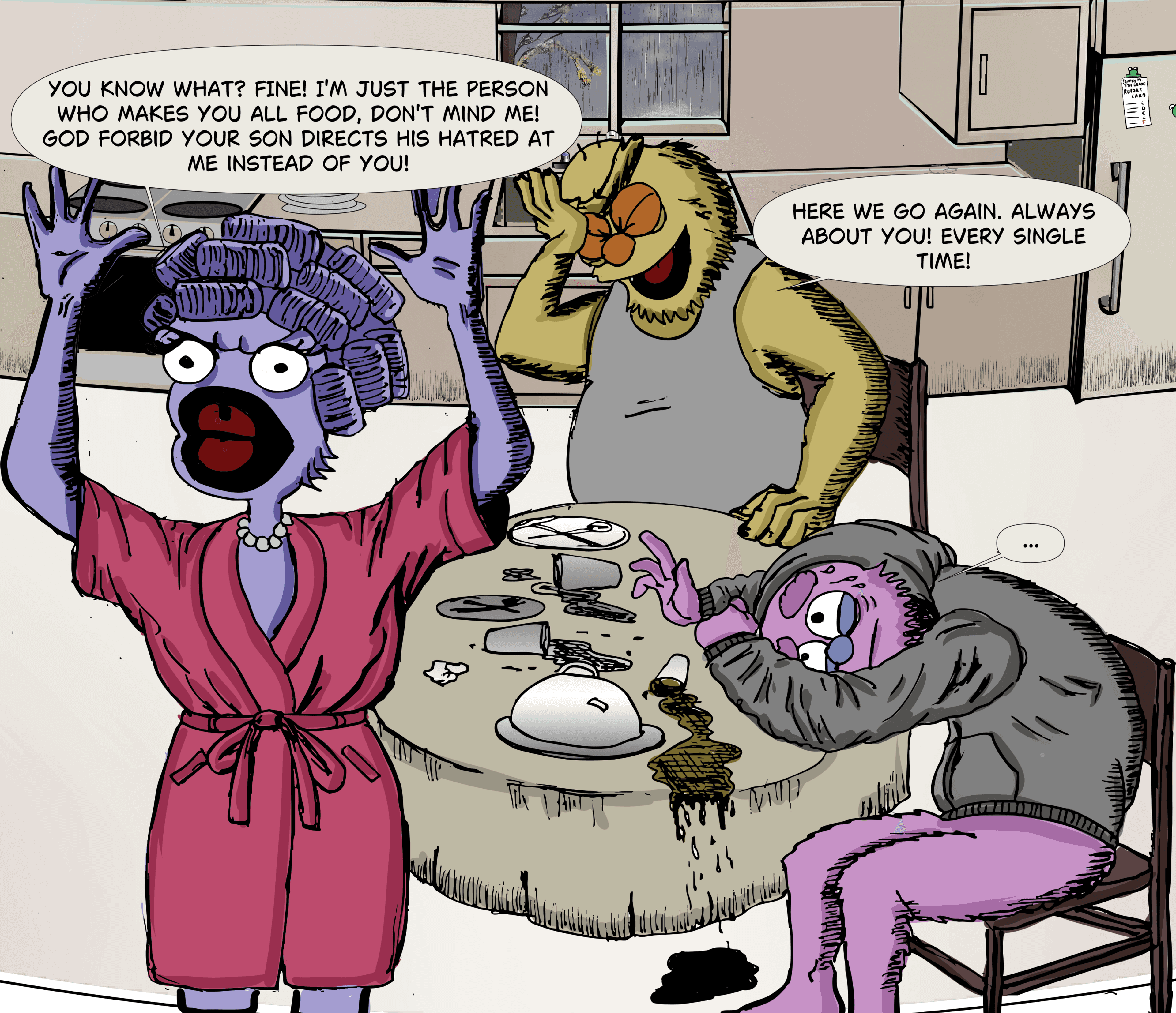 Family Dinner - Panel 5